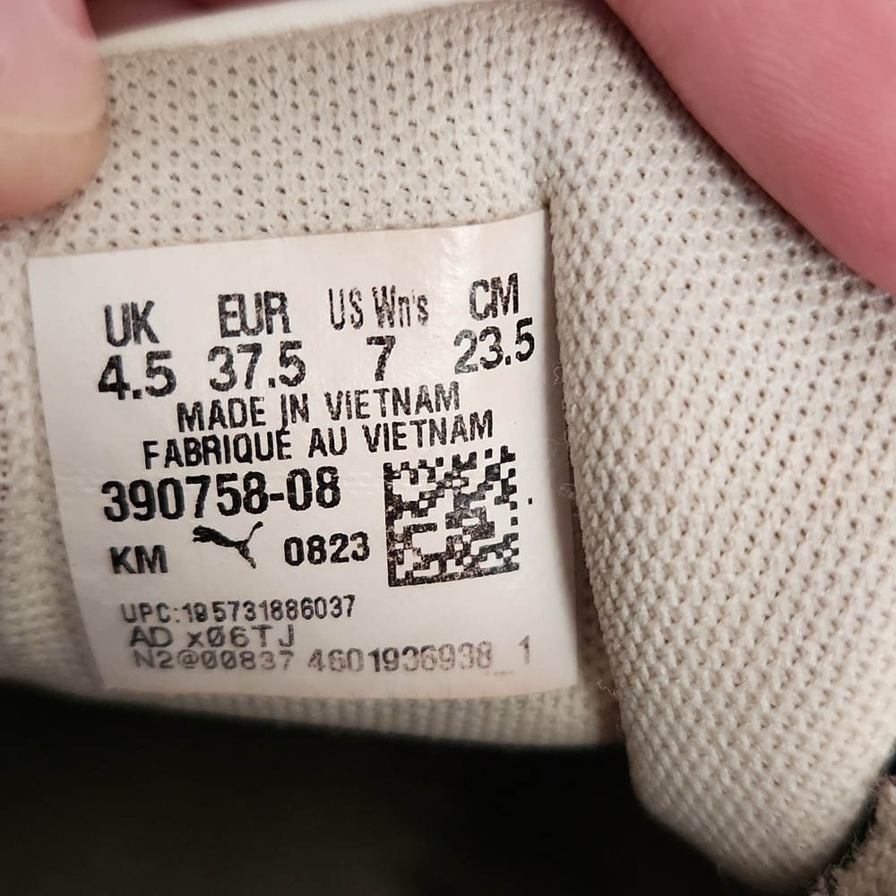 Puma Leather Smash Platform Womens Sneakers - Picture 5 of 11
